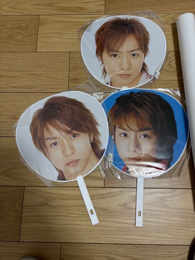 【初期】 嵐 櫻井翔 ポスター 10枚＆ うちわ グッズ