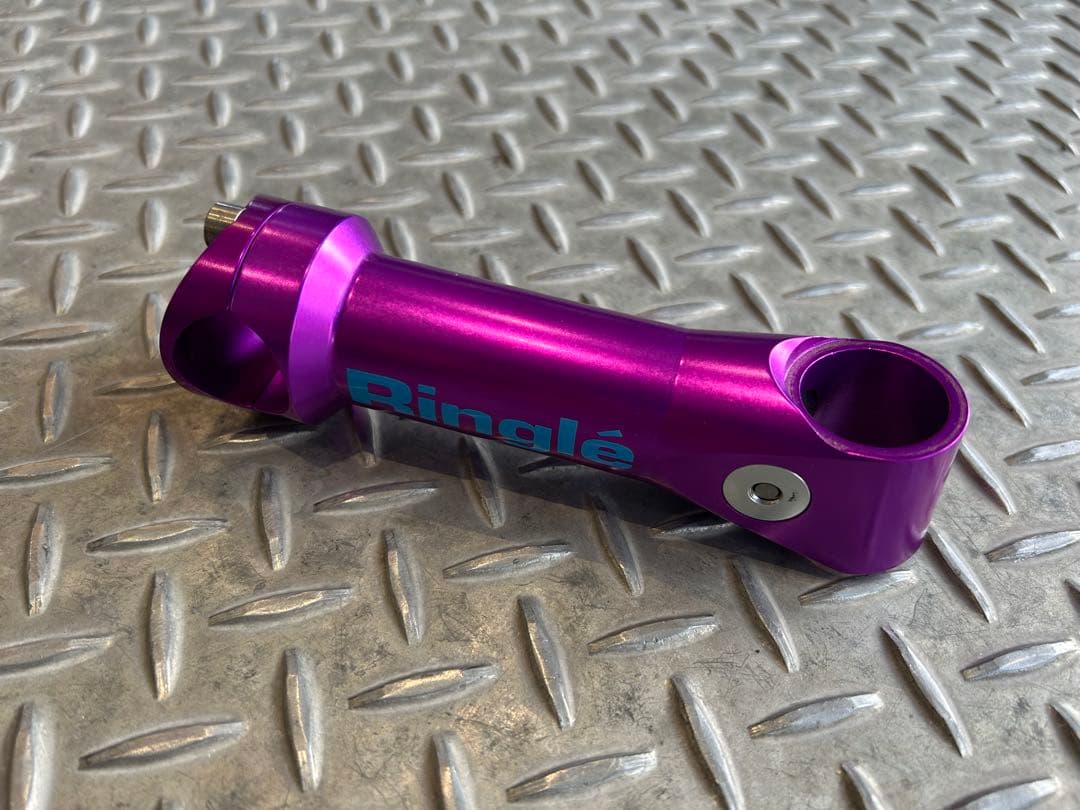 レア　Ringlé パープル ステム 自転車用　リングル