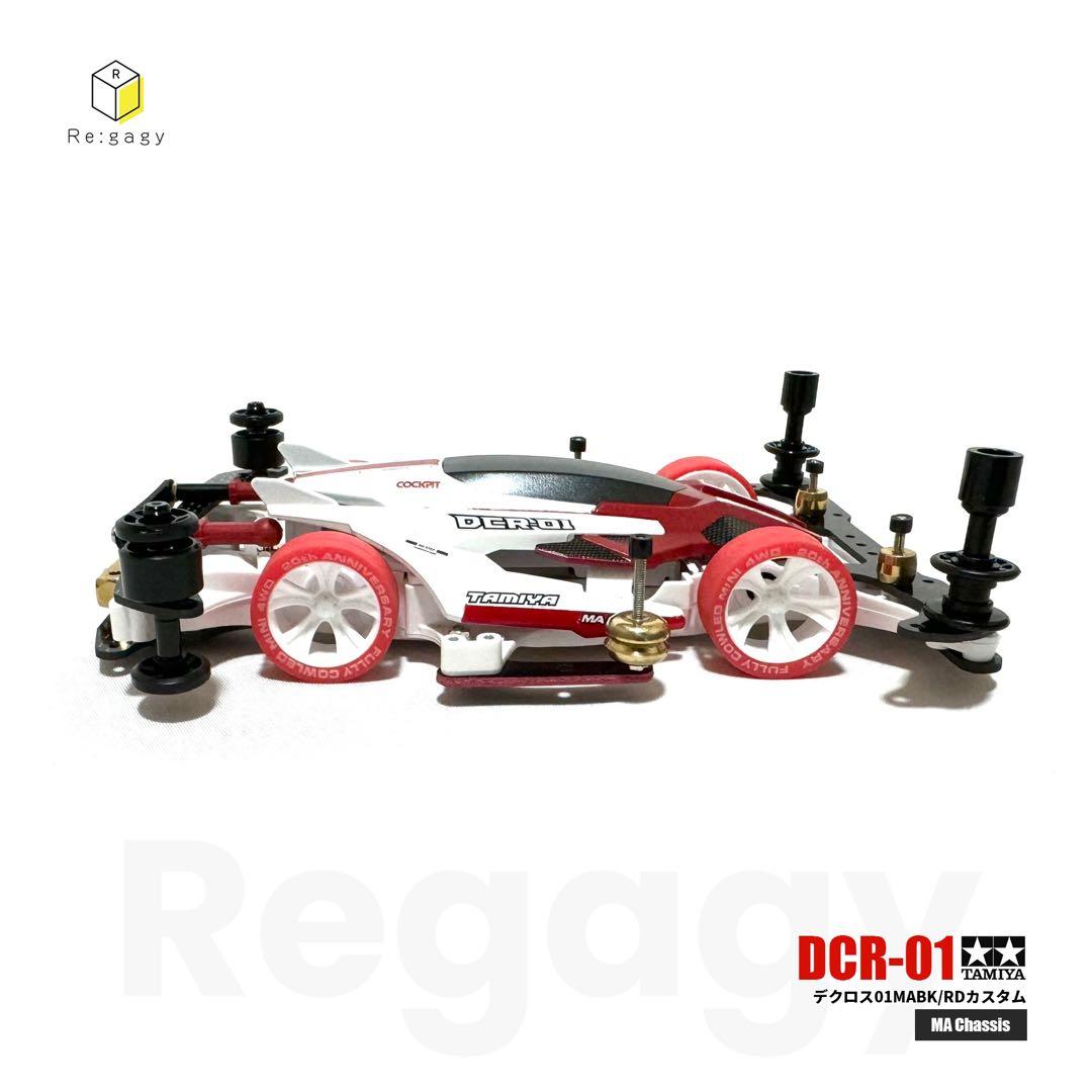 ミニ四駆 デクロス01 MAWH/RDカスタム 塗装済み 完成品 未走行