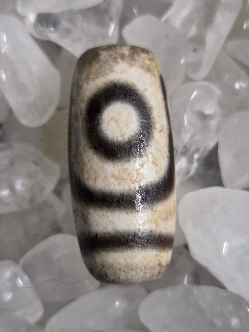 977　天珠　二眼天珠　貴重　珍品　dzibeads　！