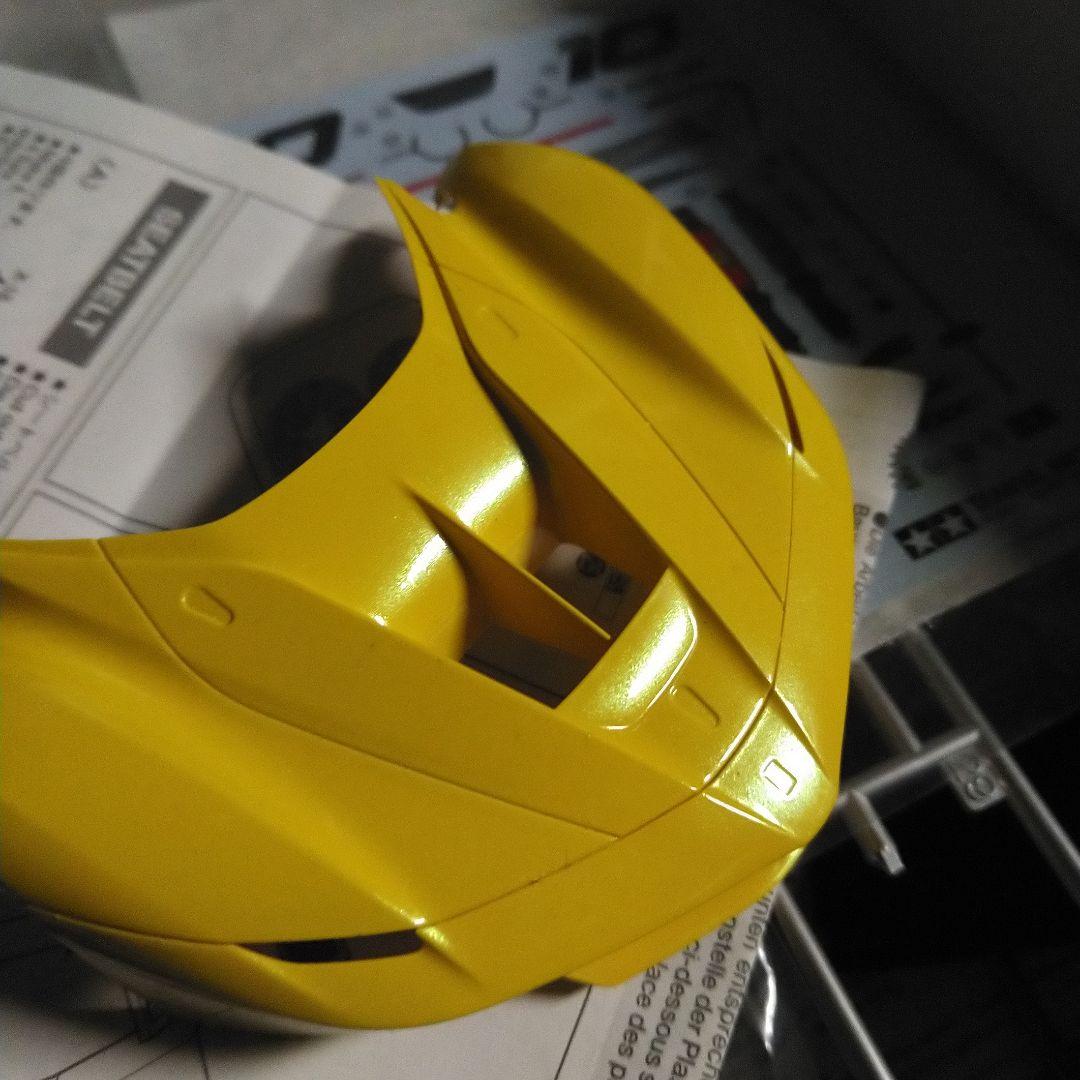タミヤ1/24フェラーリFXXKプラモデル組立途中品