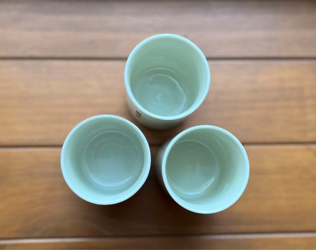 昭和レトロ トラクター 湯のみ 3個セット 当時物 希少