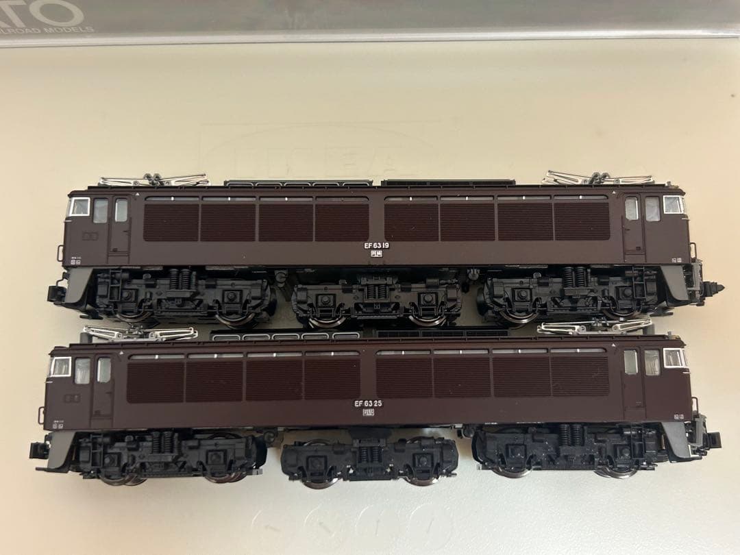 希少品　鉄道模型　Nゲージ　KATO 10-1430 ef63 茶色3085-4