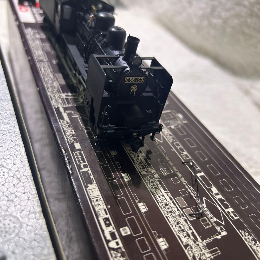KATO　C56　1-201 蒸気機関車　HOゲージ　パーツ取付済 鉄道模型