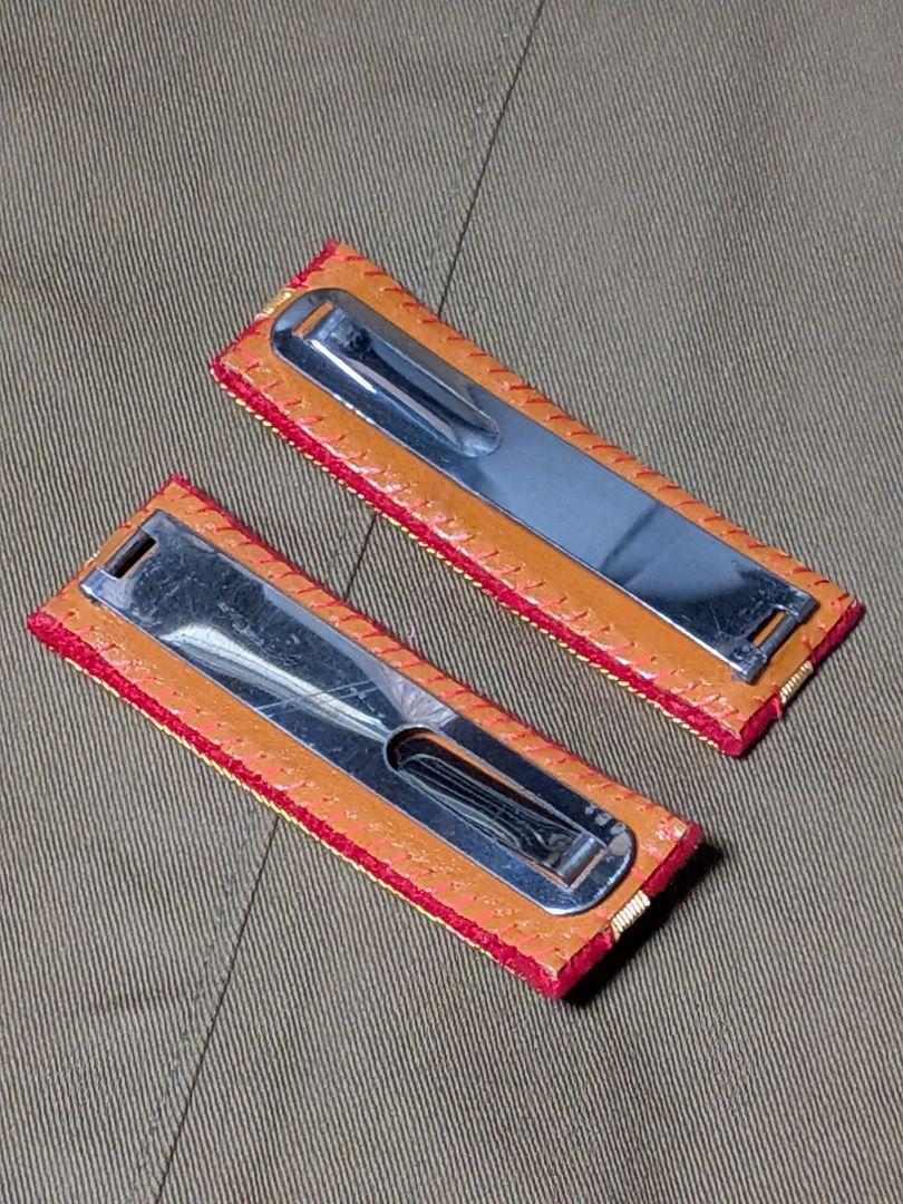 日本軍　陸軍　将校　大尉　肩章　高級レプリカ　本革使用　未使用