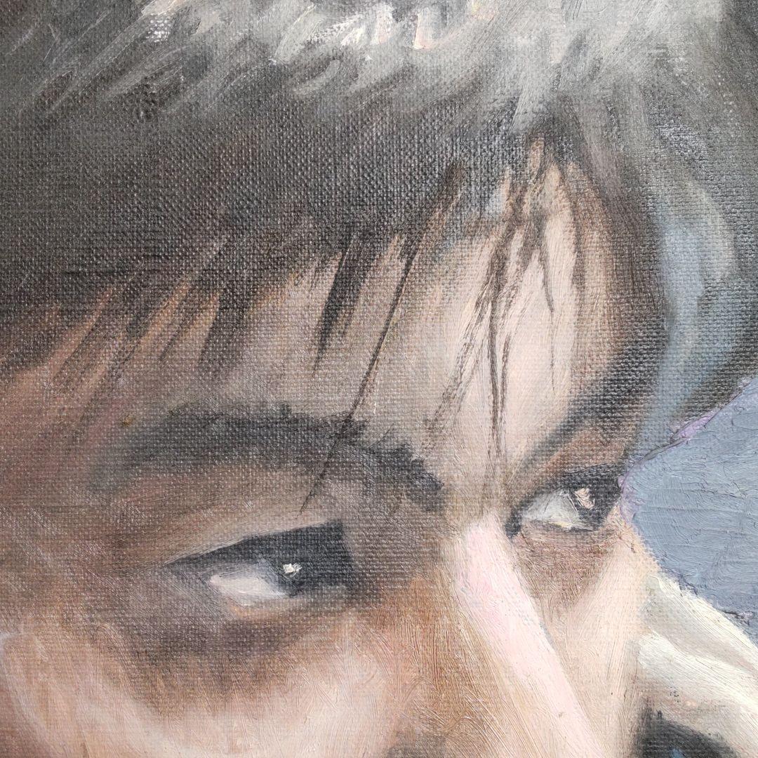 尾崎豊 油絵