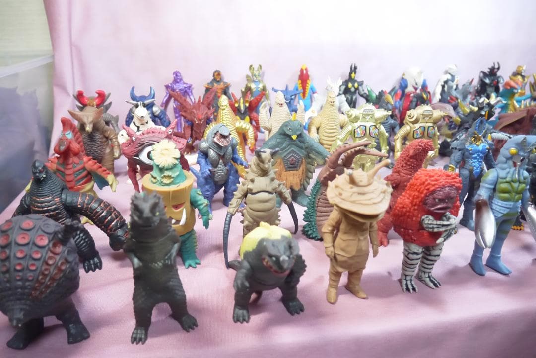 ウルトラ怪獣シリーズ500　怪獣ソフビ　74体セット