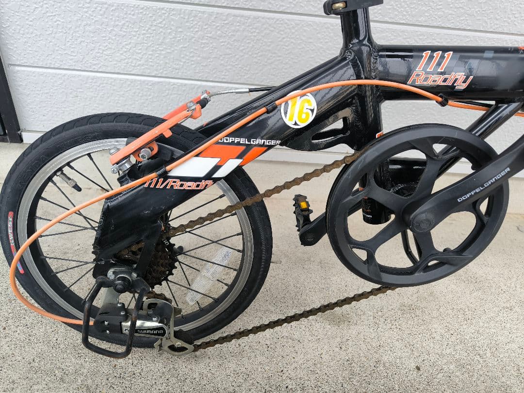 DOPPELGANGER 111 Roadfy ブルホーン　折り畳み自転車
