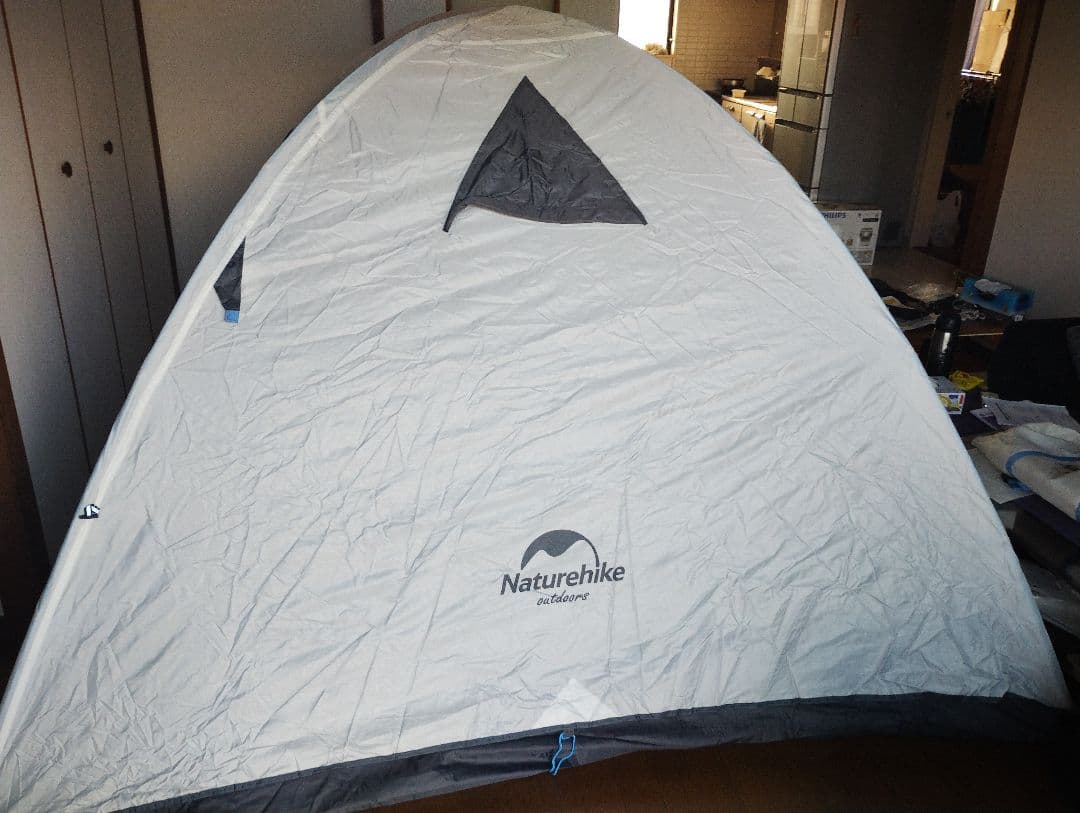 Naturehike ドーム型テント ホワイト ４人用