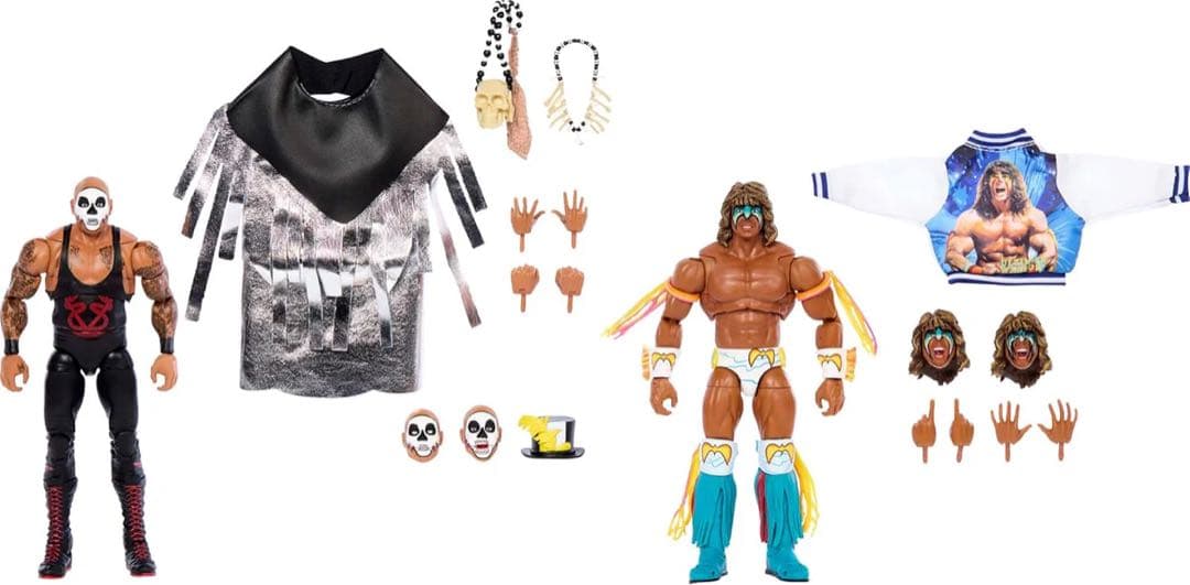 最安値 WWE アルティメットウォーリアー パパシャンゴ マテル フィギュア