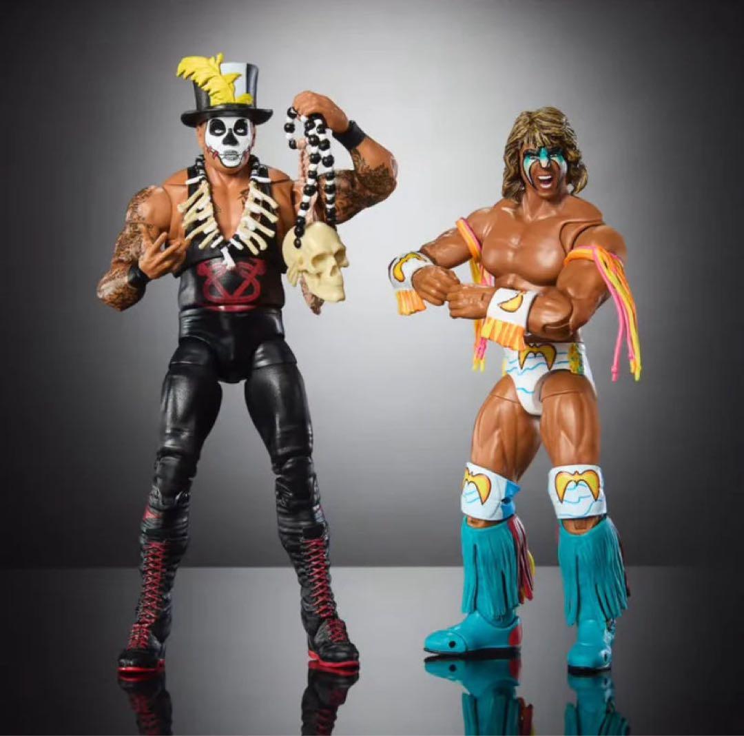 最安値 WWE アルティメットウォーリアー パパシャンゴ マテル フィギュア