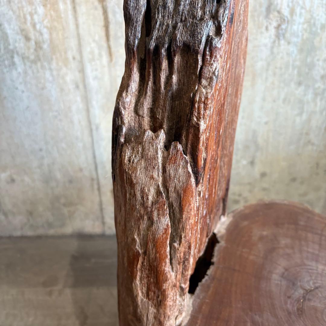 天然木　切り株 丸太 無垢材チェア　ヴィンテージ