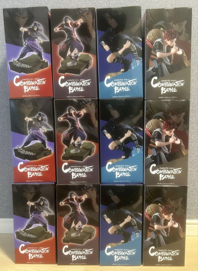 ［新品未開封品］ NARUTOコンビネーションバトル サスケ イタチ 我愛羅