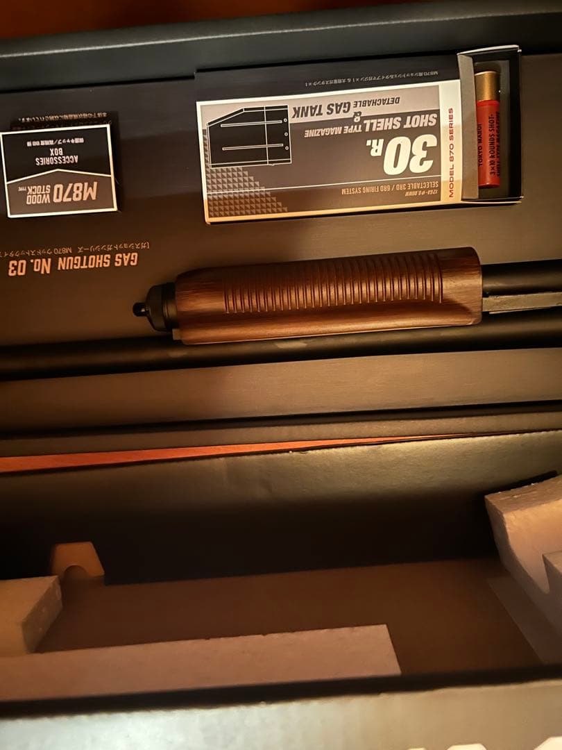 東京マルイM870 WOOD STOCK TYPE ガスショットガン