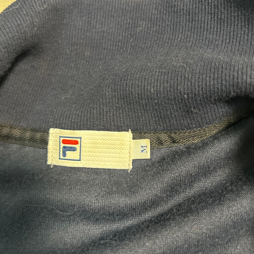 フィラ　FILA　メンズ　ベロア　ジャージ　上下　Mサイズ　テニス