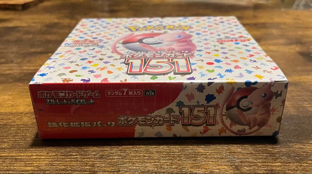 ス*ヨ様 ポケモンカード151 未開封BOX シュリンク付き