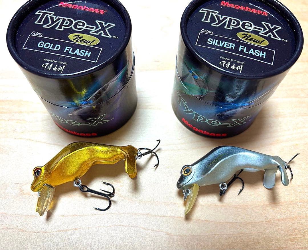 ルアー・フライ Megabass TYPE X