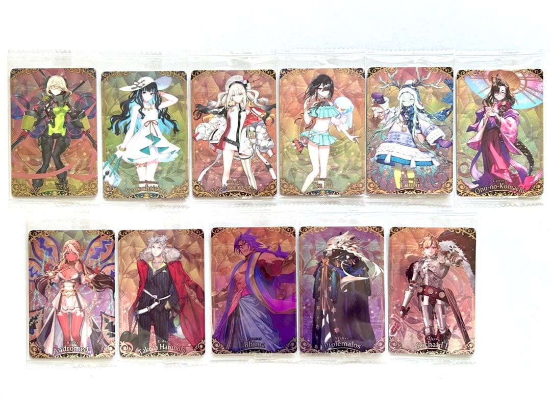 FGO ウエハース14 メタリックプラカード 34枚