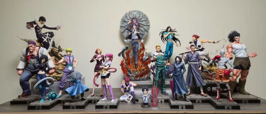 hunter×hunter ノブナガ＝ハザマ ガレージキット ガレキスタチュー①