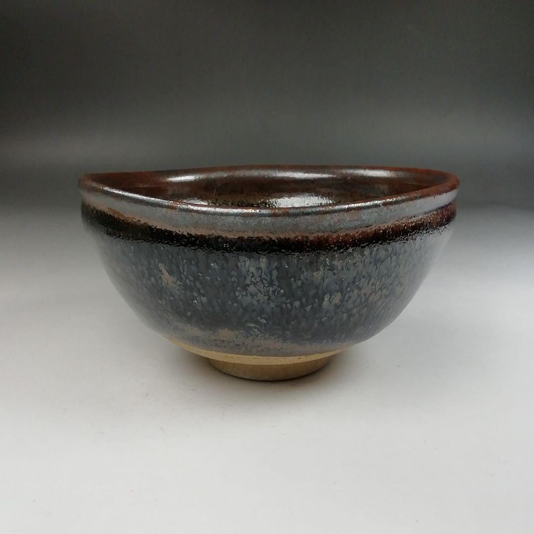 Ｗ２２３　茶碗　『古瀬戸焼』『十三代　山口小左エ門 作』　共箱　抹茶碗　茶道具