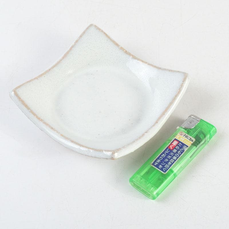 和食器　茶懐石　萩焼　吉賀將夫作　小皿　五客　共箱　V　9516