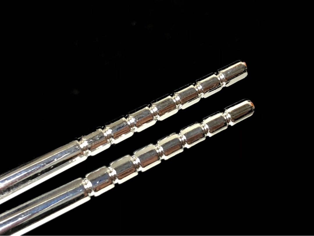 S9999 純銀 箸 百福紋 コレクション 重さ72.7g 長さ21cm