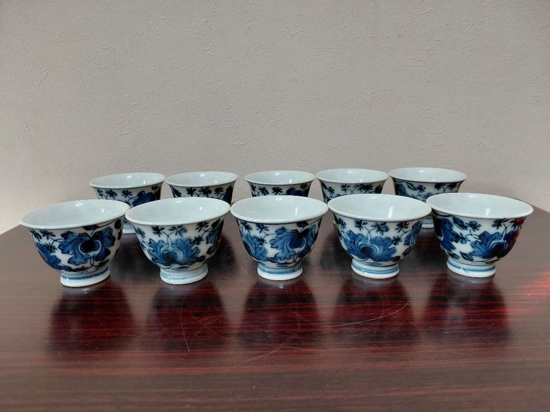 京焼 道八 煎茶碗十客 煎茶道具 茶道具