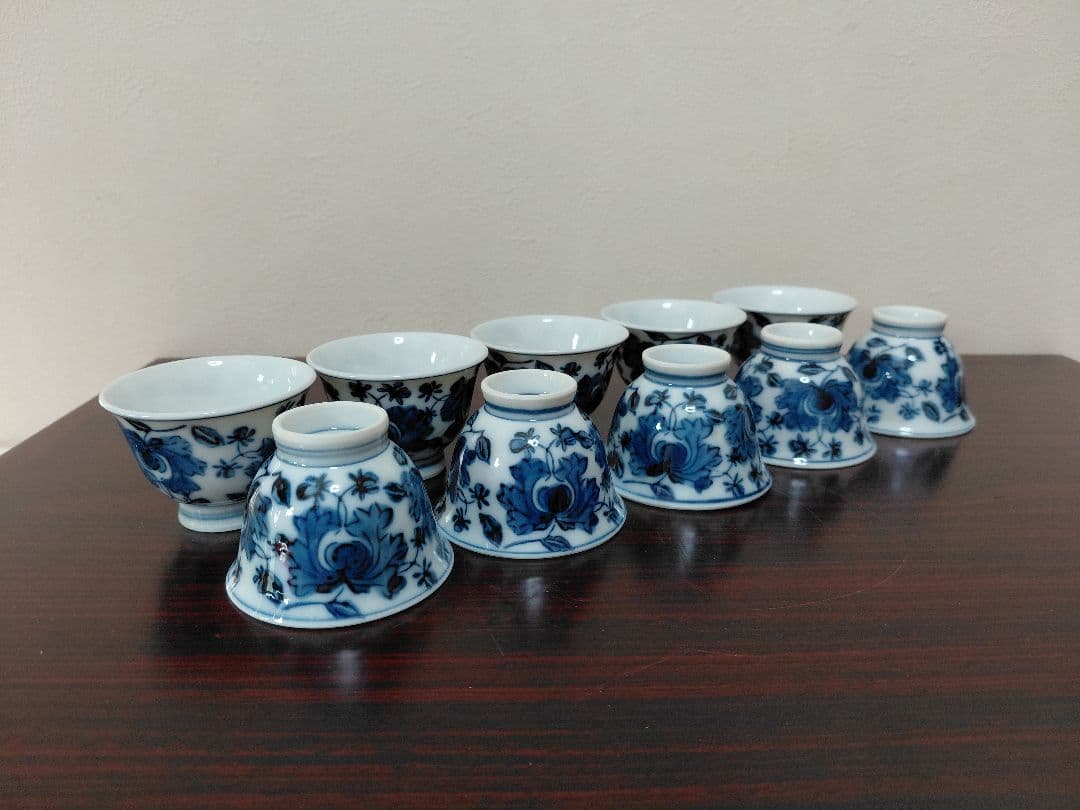 京焼 道八 煎茶碗十客 煎茶道具 茶道具