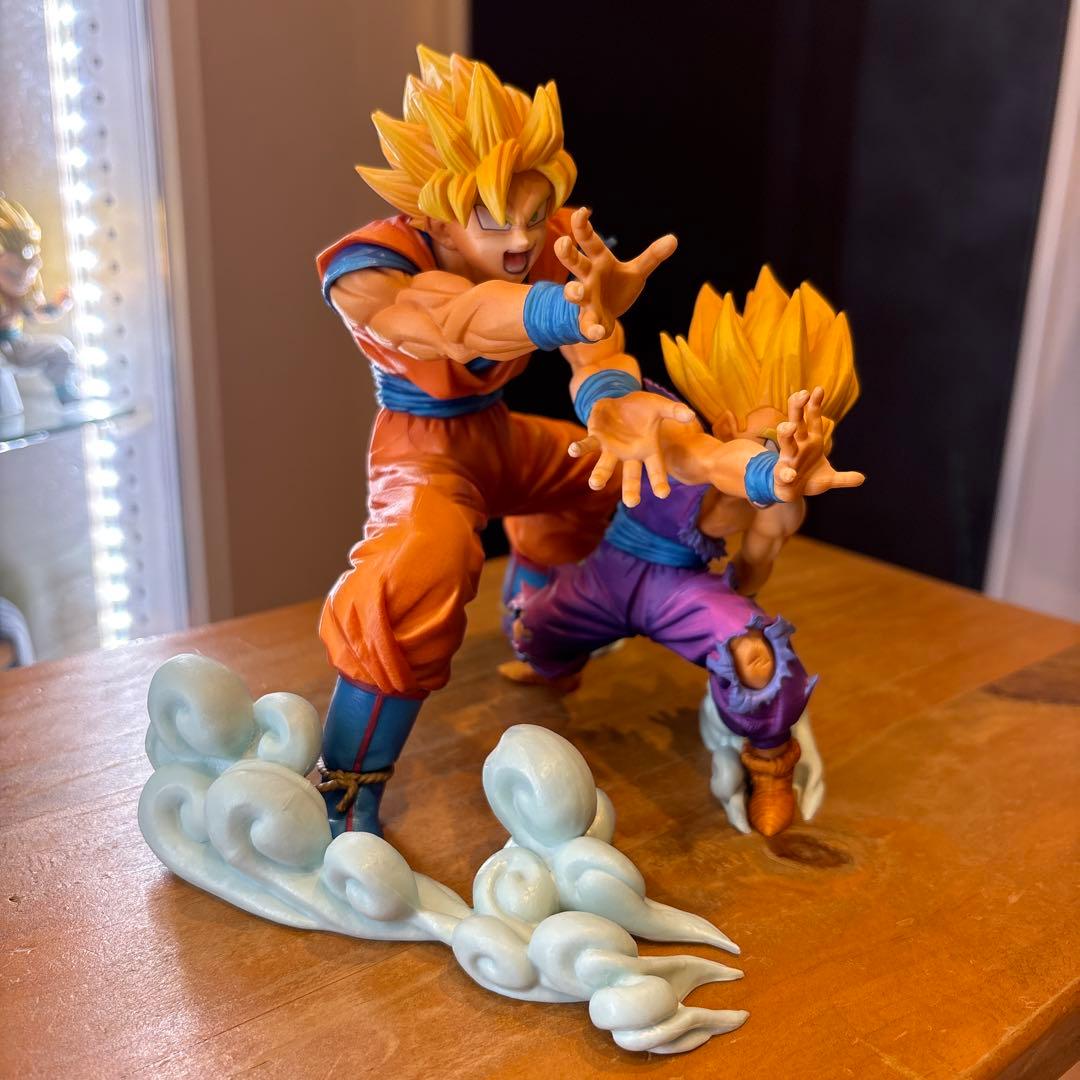 ドラゴンボール　一番くじ　A賞　親子かめはめ波 孫悟空&孫悟飯