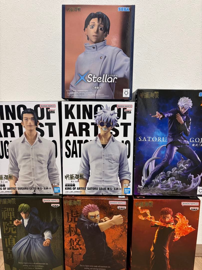 呪術廻戦 MAXIMATIC & KING OF ARTIST フィギュアセット