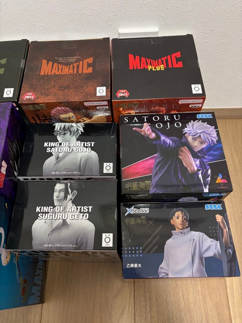呪術廻戦 MAXIMATIC & KING OF ARTIST フィギュアセット