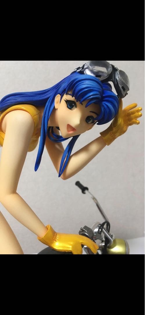 エヴァンゲリオン 葛城ミサト フィギュア ガレージキット　完成品　バイク