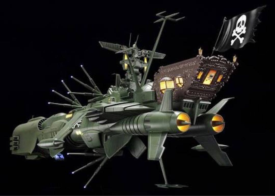 未組立アシェット アルカディア号 ダイキャストギミックモデルをつくる 1-125