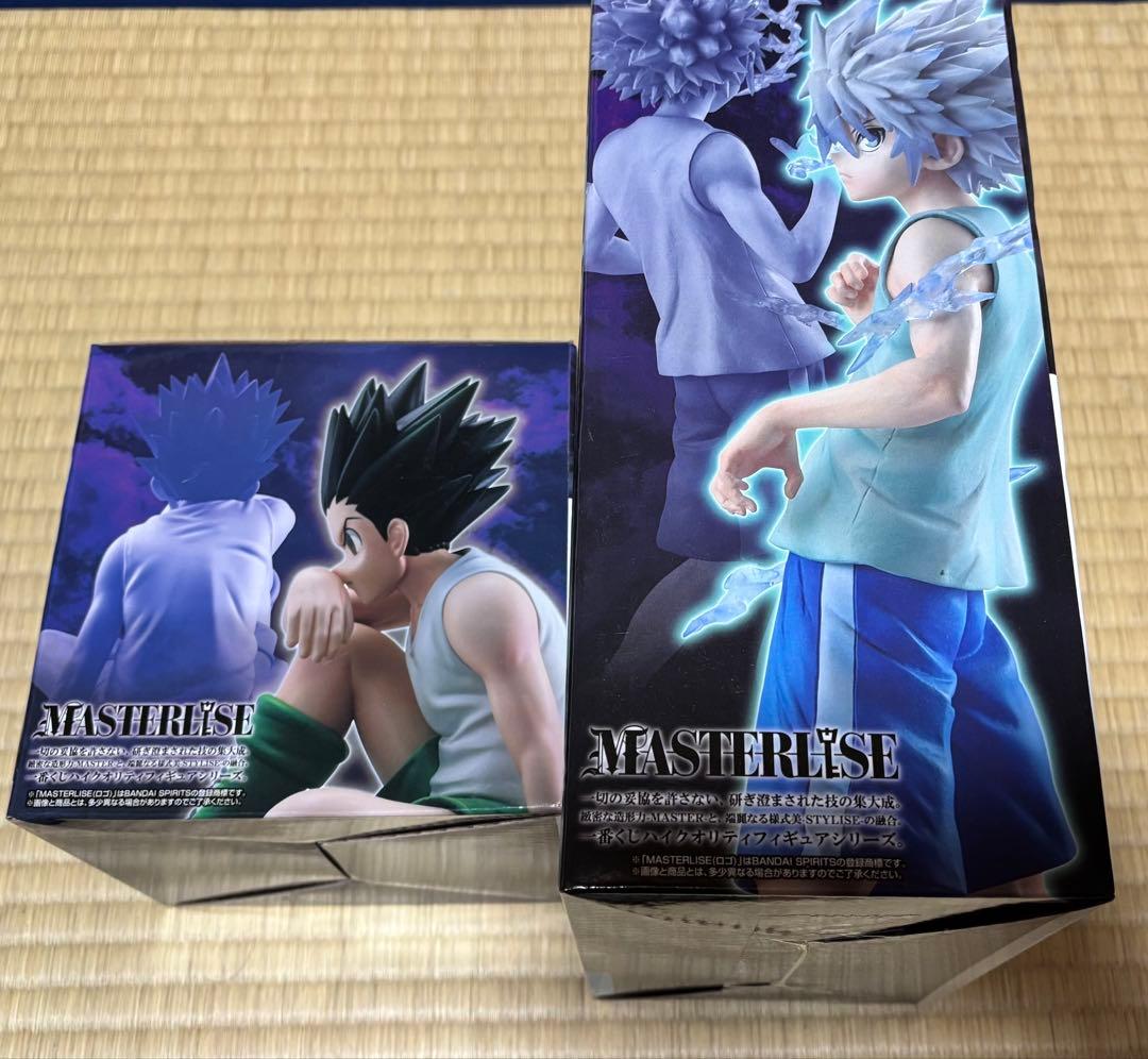 一番くじ　HUNTER×HUNTER　ハンター×ハンター　C賞ゴン　D賞キルア