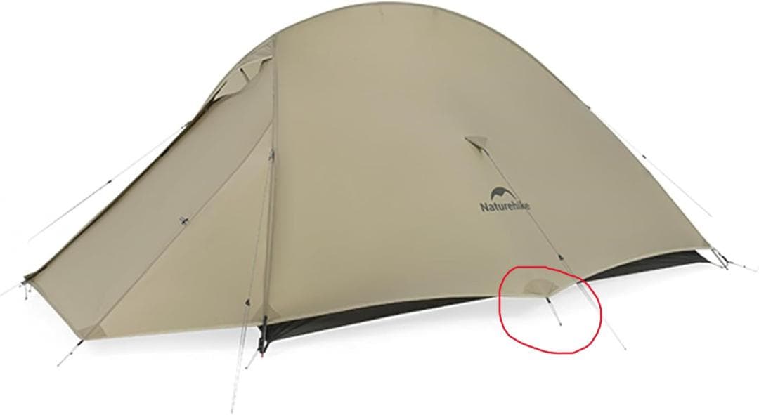 【訳有り品・美品】Naturehike Cloudup2 Pro
