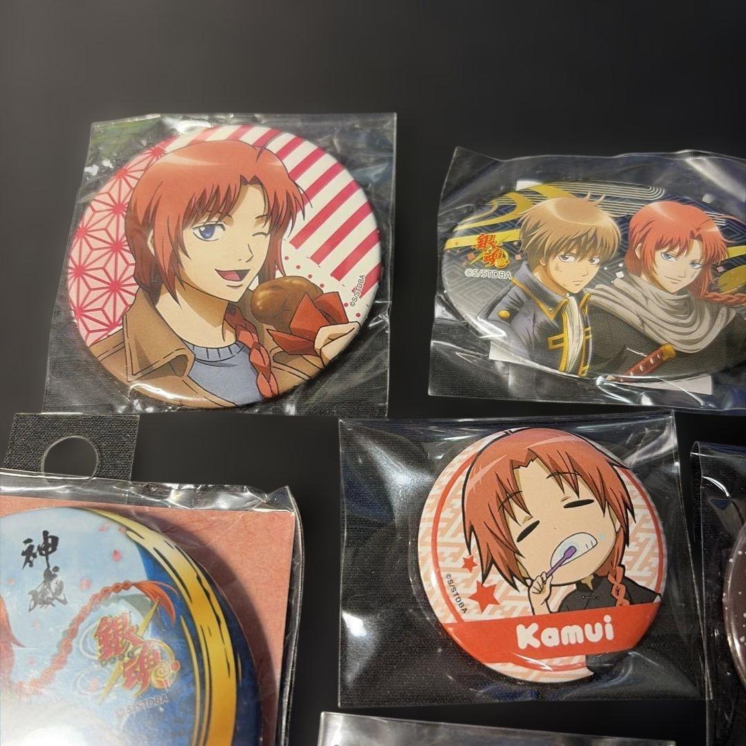 銀魂　神威　缶バッジ　10点セット　キャラポップストア　3年Z組　文化祭　季節