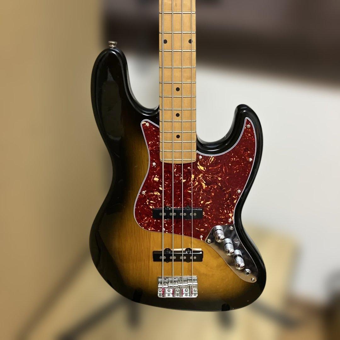 初期帯ロゴ　バッカス　ユニバース　BJB-300M 改ジャズベース　美中古品