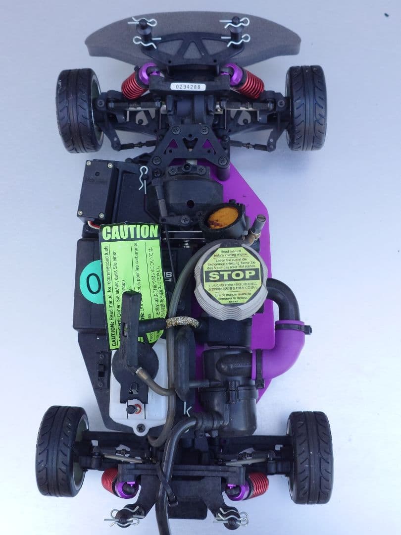 HPI NITORO RS4 DRIFT　RTR エンジン ドリフト
