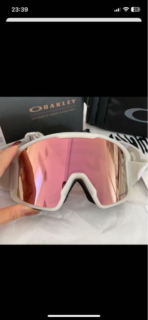即日発送❣️美品⭐️OAKLEY LINE MINER M ゴーグル 2023-24