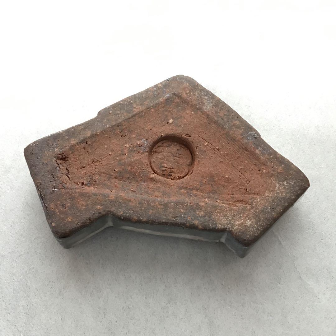 茶道具　萩焼「結文」　香合　田原陶兵衛作　栞　共箱　S79KG