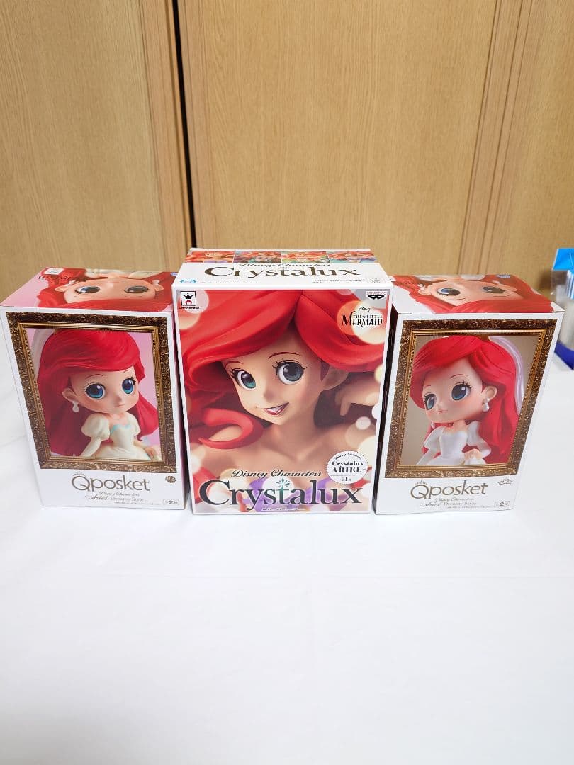 Qposket Crystalux アリエル フィギュア 5点セット