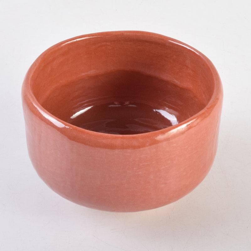 茶道具　京焼　桂窯　伊東桂楽造　赤茶碗　共布　前大徳　西垣大道極め箱　C9222