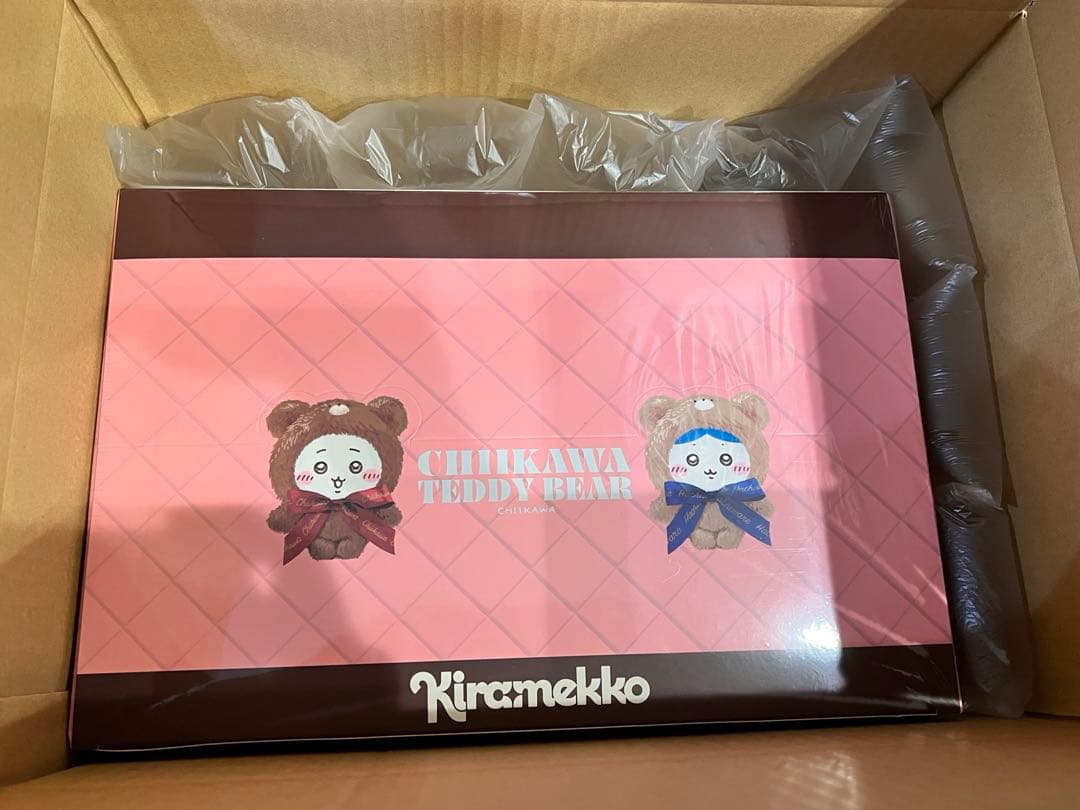 ちいかわ kiramekko TeddyBear 全6種コンプリートBOX未開封