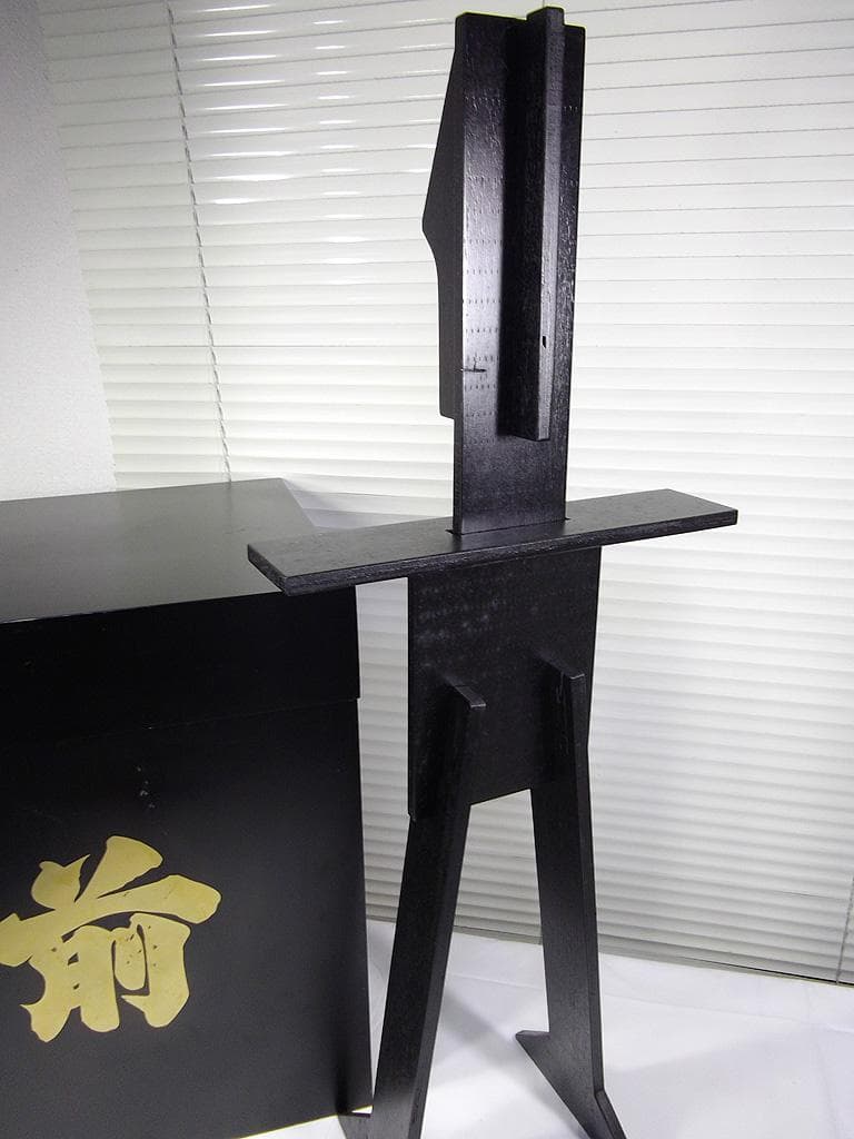 鎧櫃　鎧立　等身大　甲冑　鎧兜　具足　収納箱　木箱