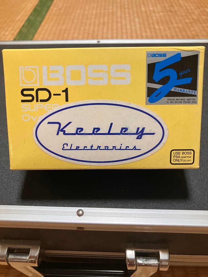 【Keeley Mod 正規】BOSS SD-1 箱+取説付　オーバードライブ