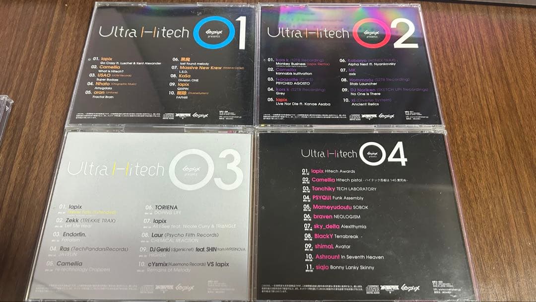 MEGAREX Lapix TECH CORE CD 初期 11枚 まとめ売り