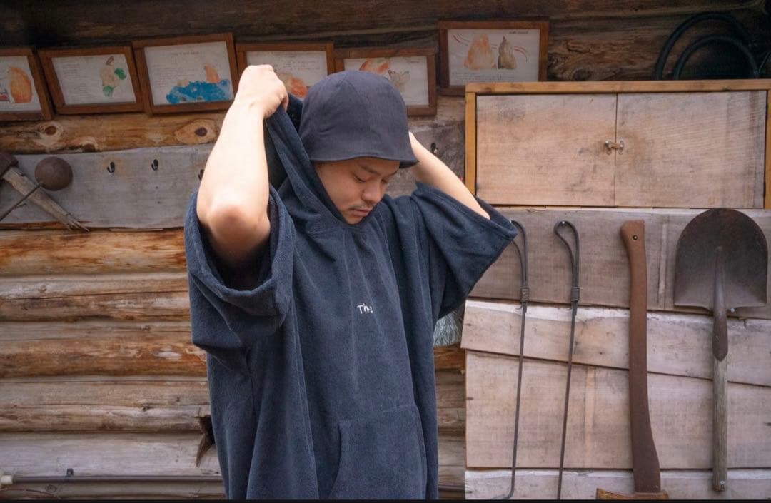 【美品】【最初期モデル】The Sauna | パラダイスサウナポンチョ