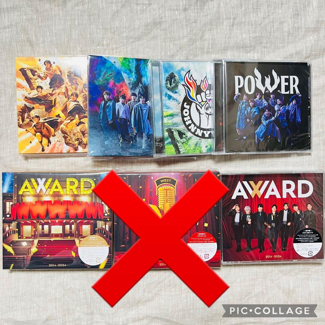 ジャニーズWEST WEST. CD DVD シングル　アルバム　特典あり