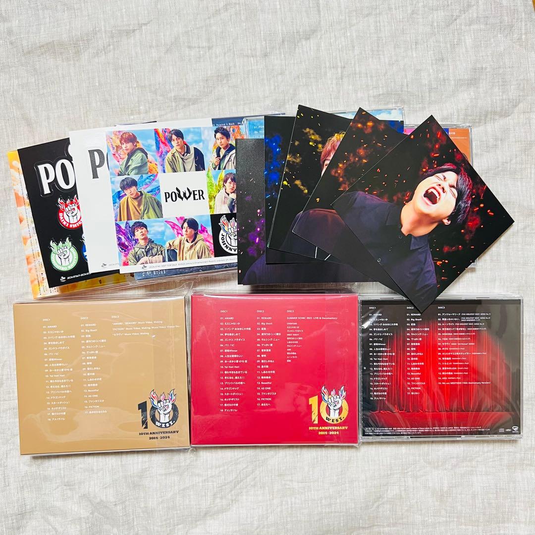 ジャニーズWEST WEST. CD DVD シングル　アルバム　特典あり