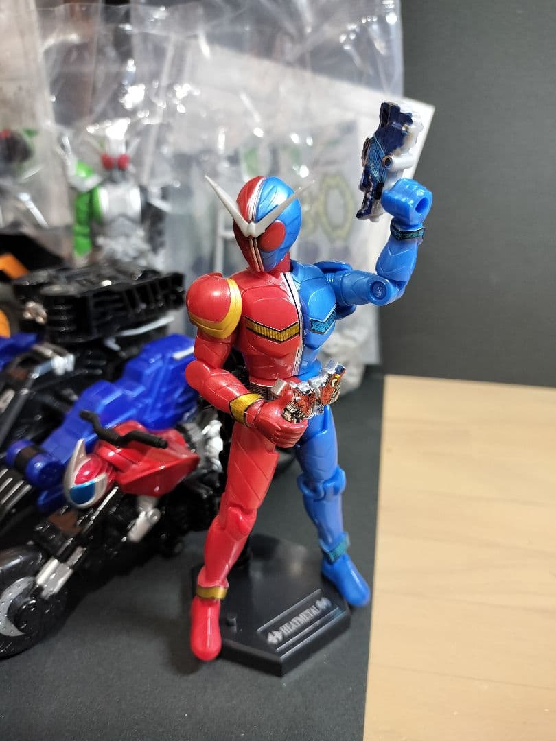 仮面ライダーW DXリボルギャリー＋アクセルガンナー＋双動限定含む5種